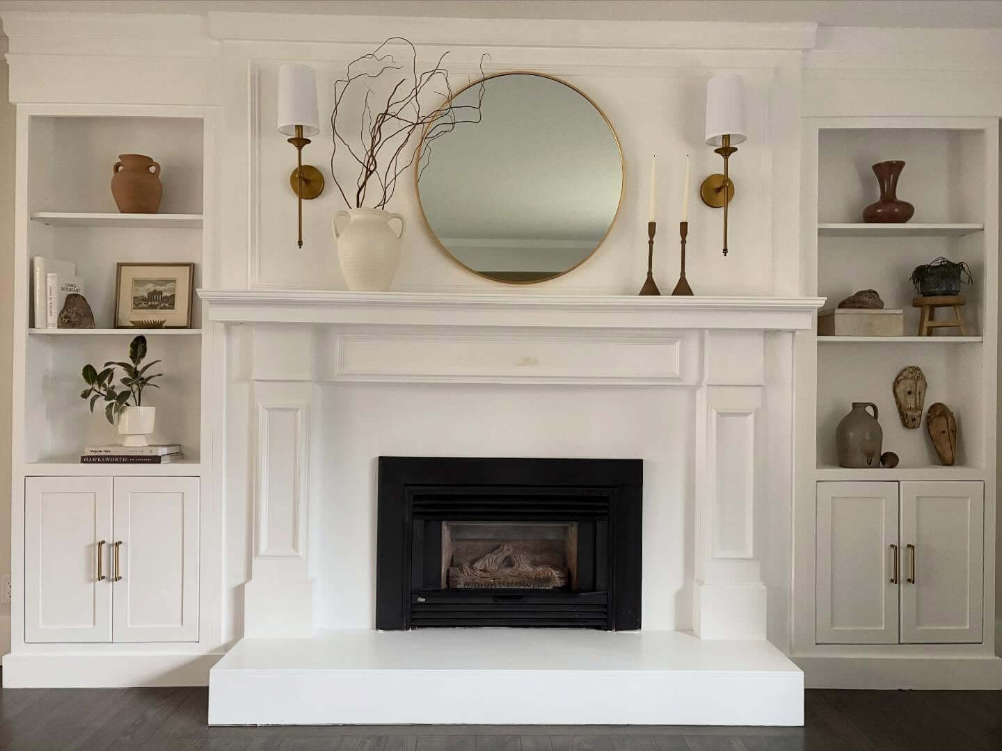 Cozy Living Room Fireplace Ideas to Transform Your Space 22