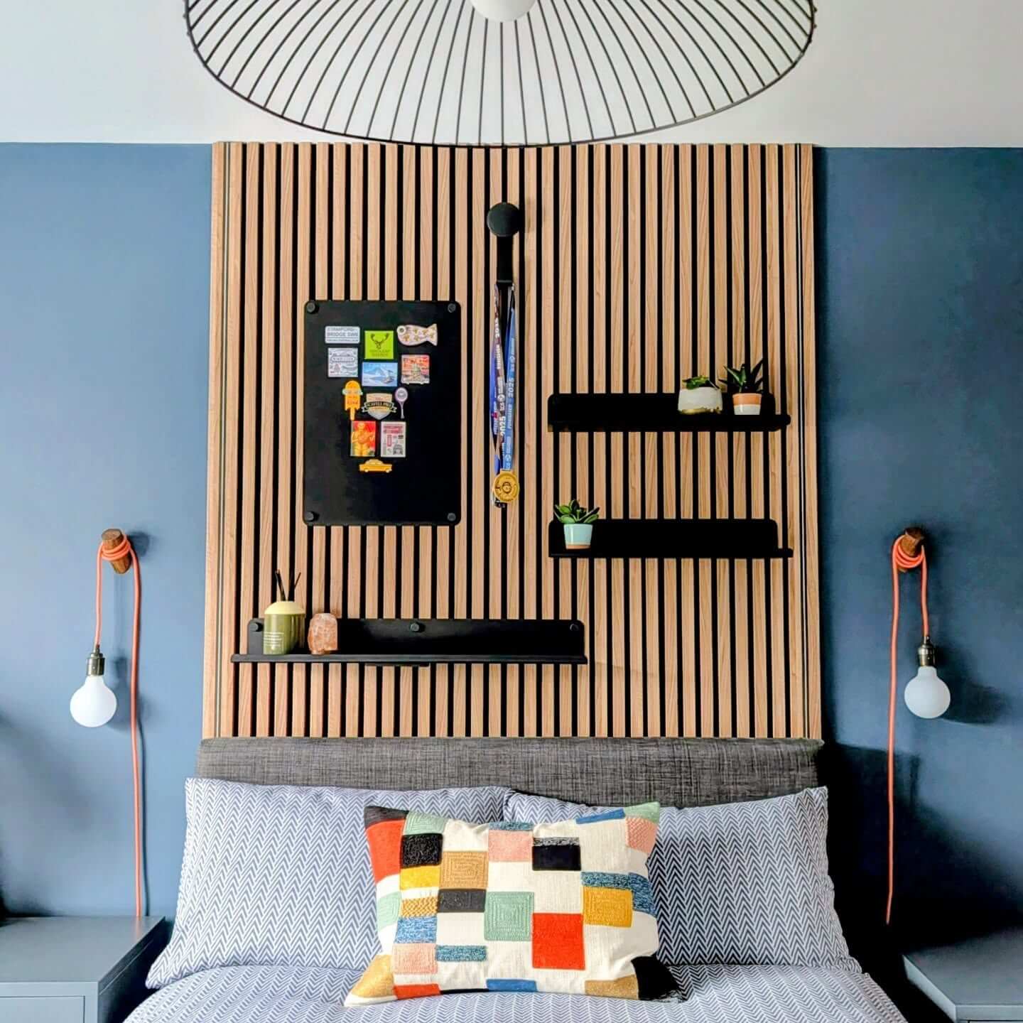 Transform Your Space: Inspiring Dark Blue Bedroom Ideas to Elevate Your Sanctuary 22