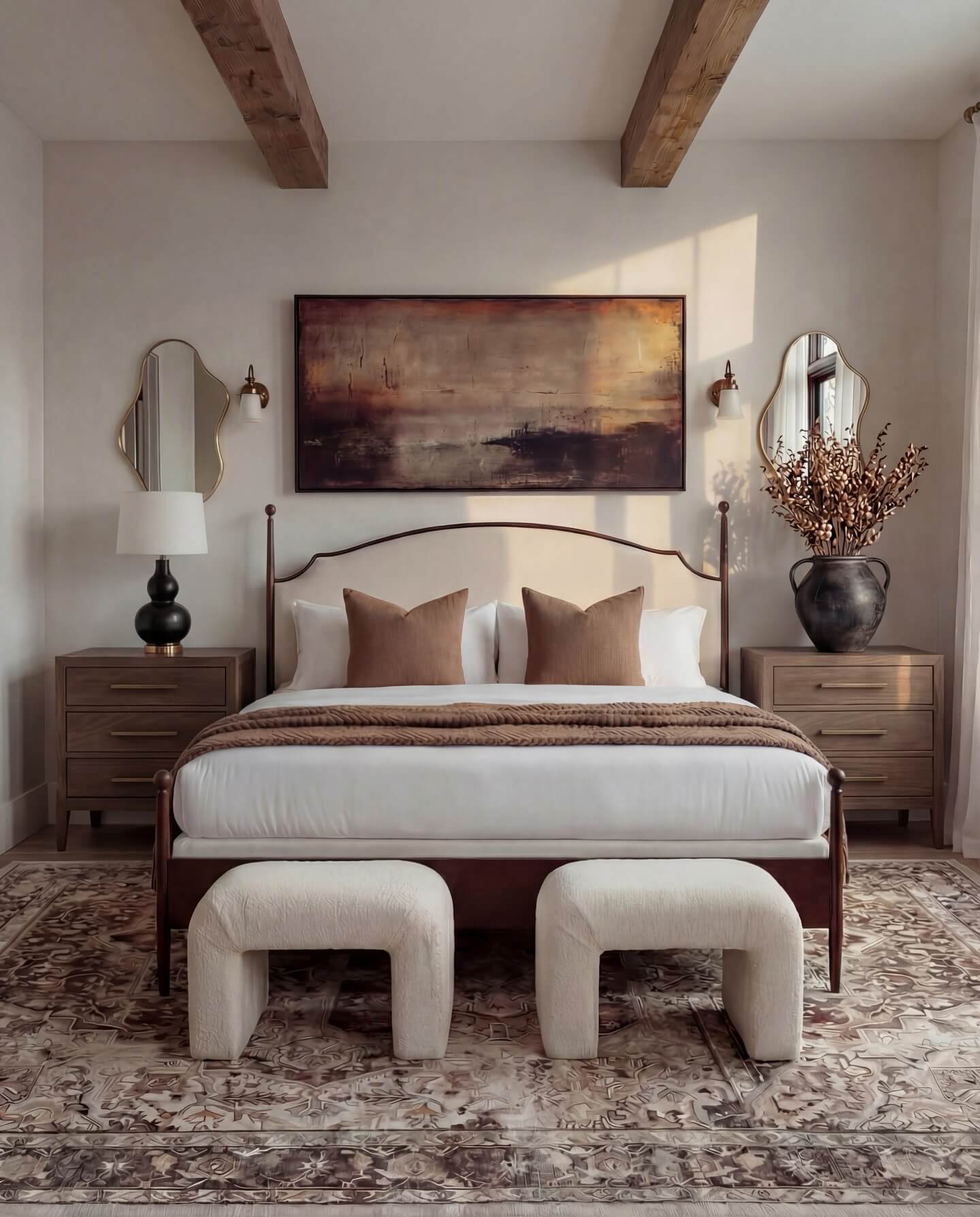 Transform Your Space: Captivating Dark Wood Bedroom Ideas for a Cozy Retreat 22