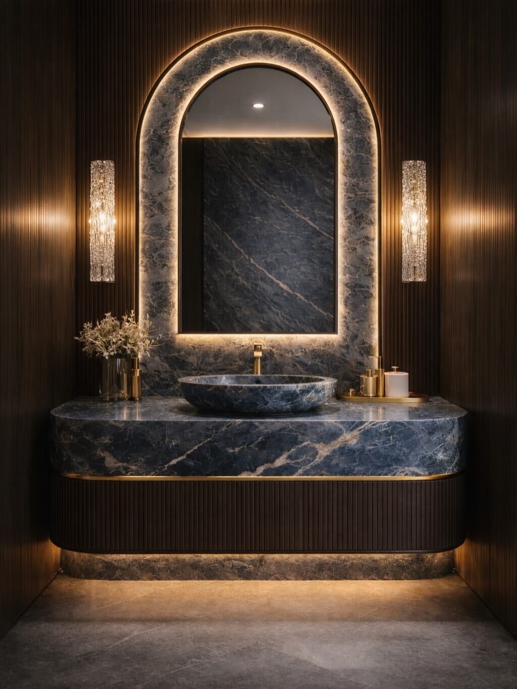 Stunning Powder Room Design Ideas to Transform Your Space 22