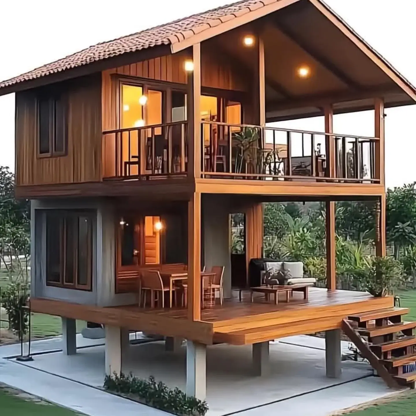 Charming Small Cabin Exterior Ideas to Inspire Your Next Rustic Retreat 23