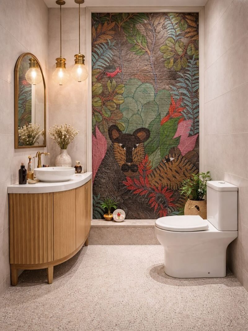 Stunning Powder Room Design Ideas to Transform Your Space 24