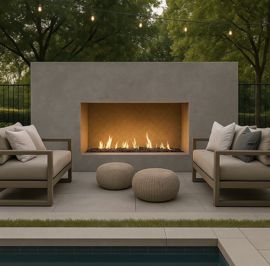 Enchanting Outdoor Fireplace Ideas to Elevate Your Backyard Oasis 25