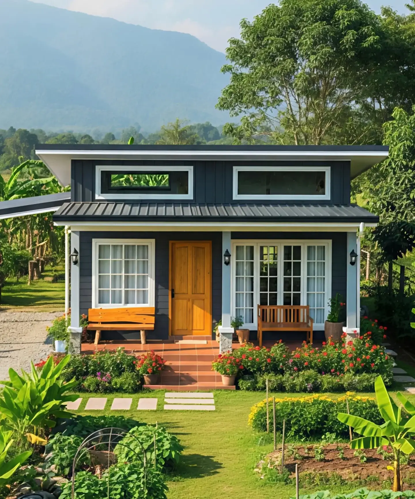 Charming Small Cabin Exterior Ideas to Inspire Your Next Rustic Retreat 28