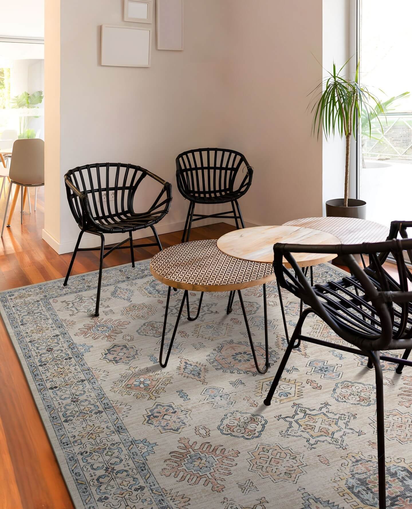 Farmhouse Rug Ideas to Elevate Your Cozy Home Décor 30