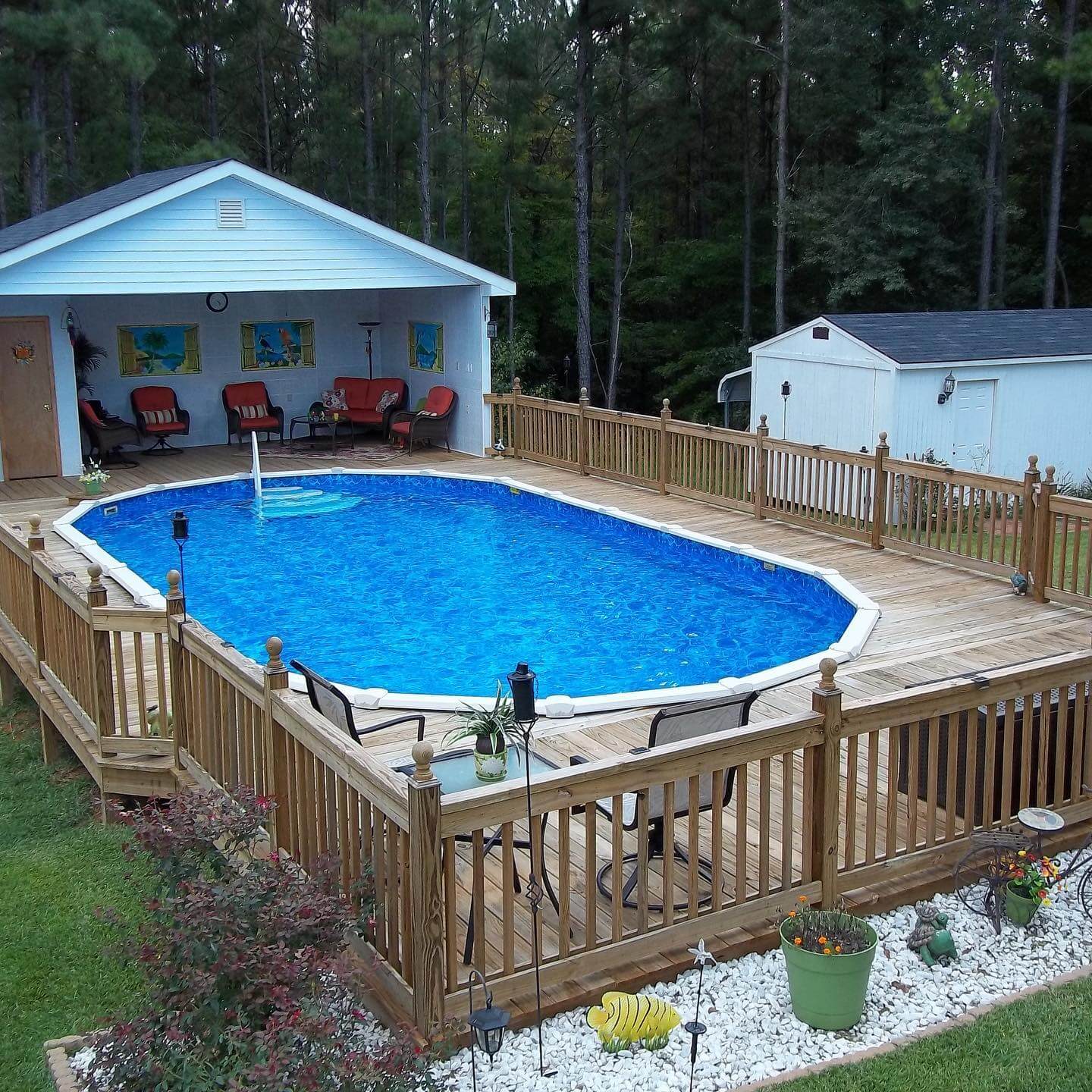 10 Stunning Above Ground Pool Ideas to Transform Your Backyard Oasis 4