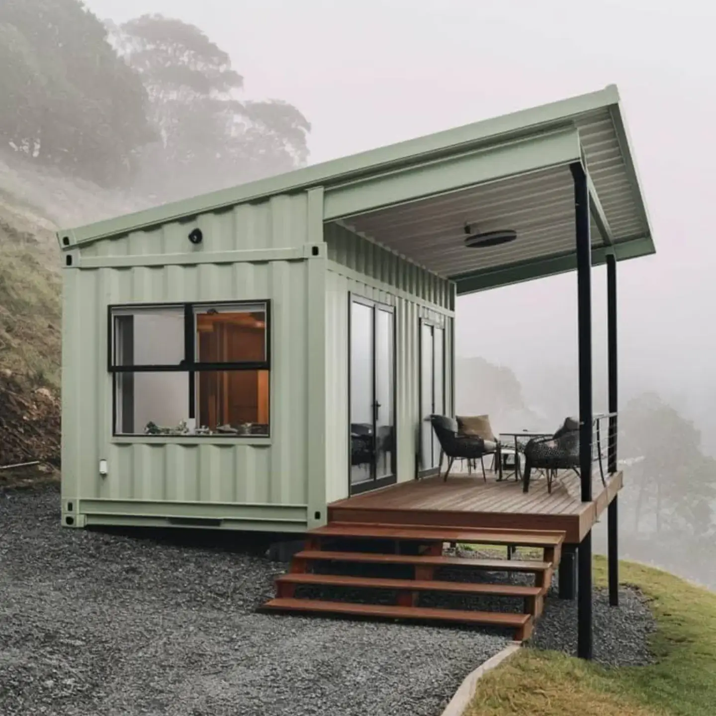 Charming Small Cabin Exterior Ideas to Inspire Your Next Rustic Retreat 5