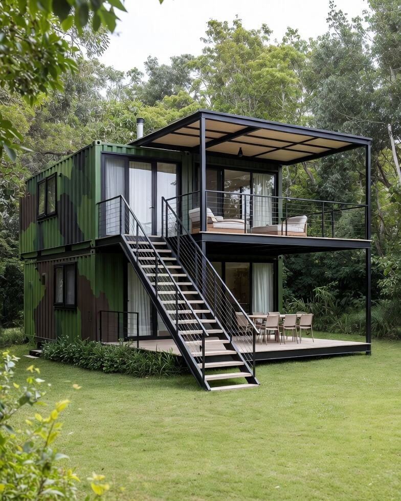 Explore Innovative Shipping Container Home Design Ideas for a Unique Living Experience 5