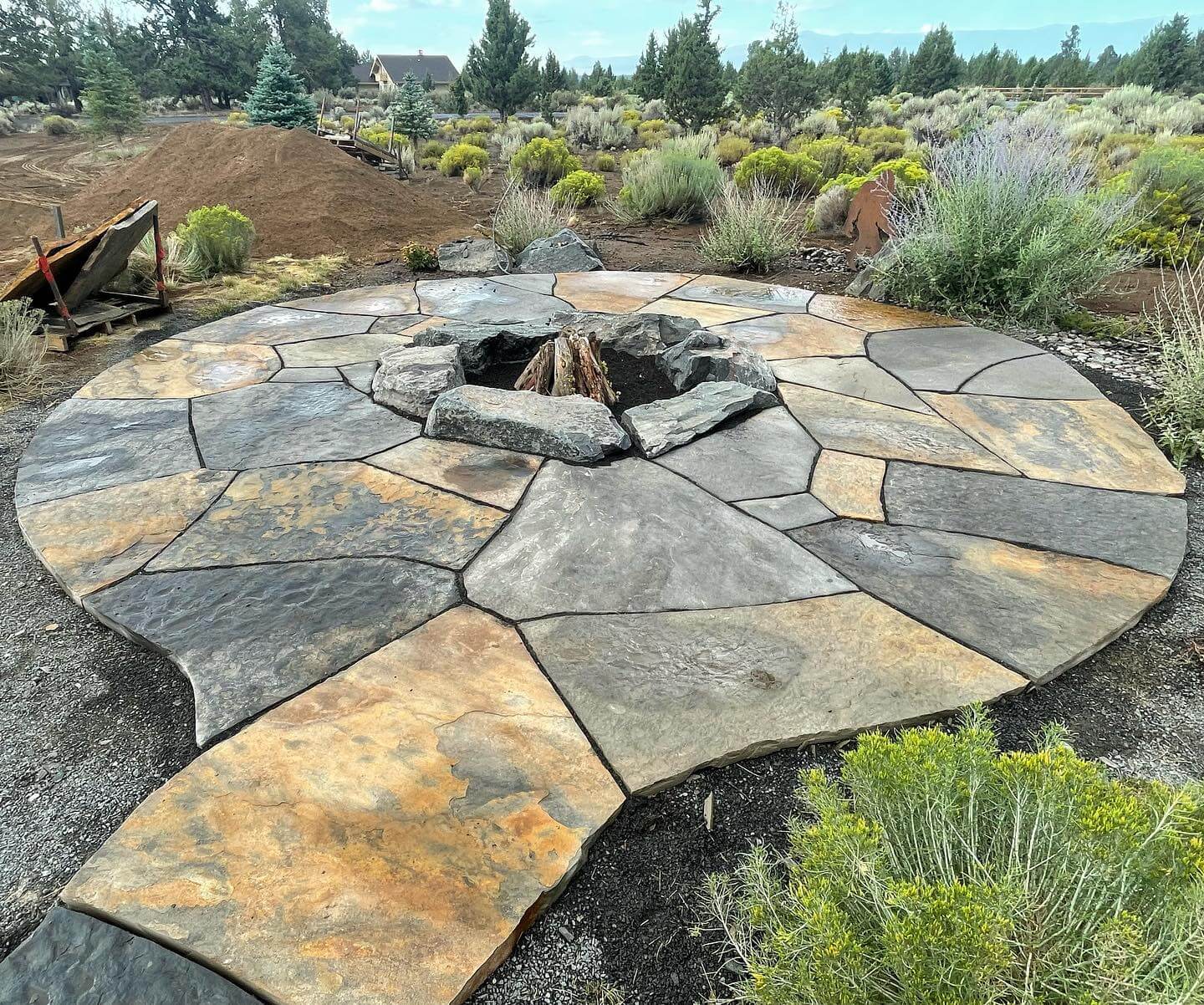 Stunning Stone Fire Pit Ideas for a Cozy Outdoor Retreat 8