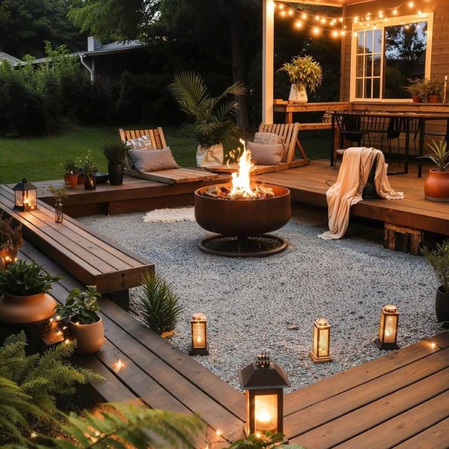 Backyard Fire Pit Ideas to Transform Your Outdoor Space 9