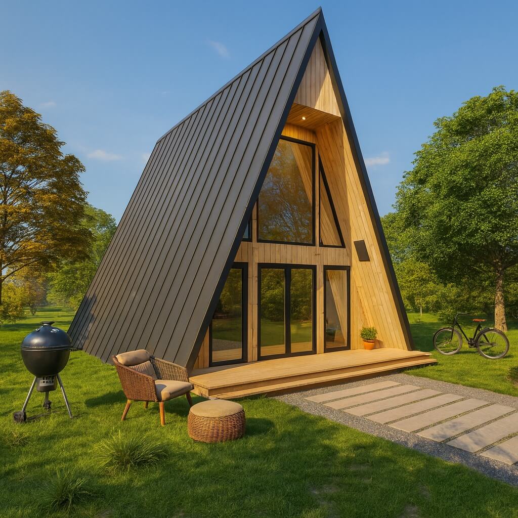 Charming Small Cabin Exterior Ideas to Inspire Your Next Rustic Retreat 9